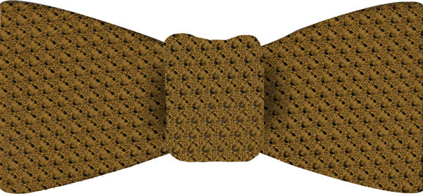 {[en]:Dark Sienna Prometeo Grenadine Silk Bow Tie
