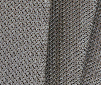 {[en]:Gray Piccola Grenadine Silk Pocket Squares