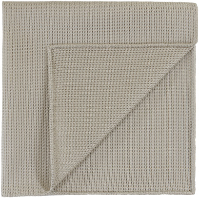 {[en]:Off White Piccola Grenadine Silk Pocket Squares