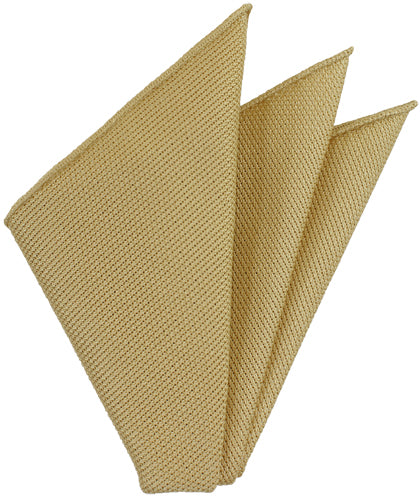 {[en]:Light Yellow Piccola Grenadine Silk Pocket Squares