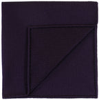 {[en]:Dark Purple Piccola Grenadine Silk Pocket Squares