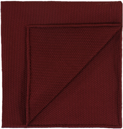 {[en]:Red Piccola Grenadine Silk Pocket Squares