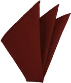 {[en]:Medium Red Piccola Grenadine Silk Pocket Squares