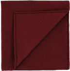 {[en]:Medium Red Piccola Grenadine Silk Pocket Squares