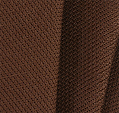 {[en]:Chocolate Piccola Grenadine Silk Pocket Squares