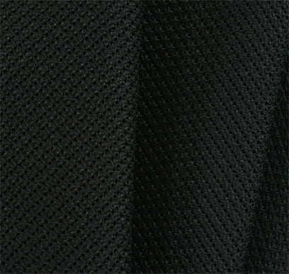 {[en]:Black Piccola Grenadine Silk Pocket Square