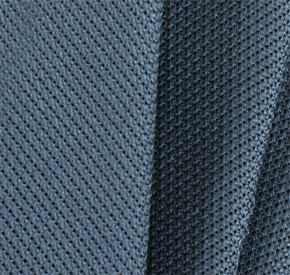 {[en]:Slate Blue Piccola Grenadine Silk Pocket Squares