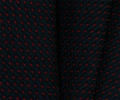 {[en]:Bright Red on Midnight Blue Grenadine Pin Dot Silk Pocket Square