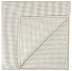 {[en]:Ivory Prometeo Grenadine Silk Pocket Square