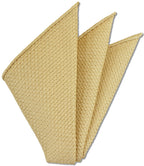 {[en]:Corn Yellow Prometeo Grenadine Silk Pocket Square