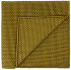 {[en]:Dark Sienna Prometeo Grenadine Silk Pocket Square