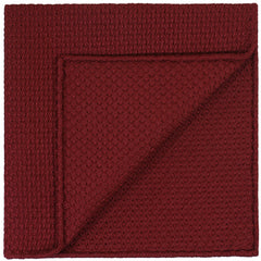 {[en]:Red Prometeo Grenadine Silk Pocket Square