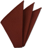 {[en]:Brick Prometeo Grenadine Silk Pocket Square