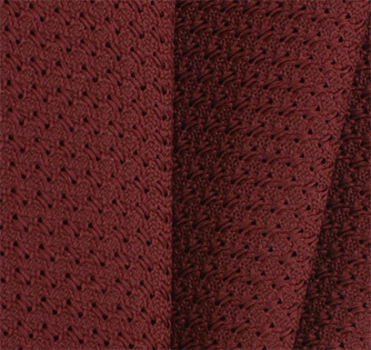 {[en]:Medium Red Prometeo Grenadine Silk Pocket Square