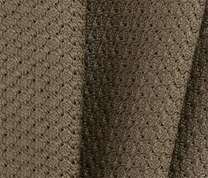 {[en]:Light Brown Prometeo Grenadine Silk Pocket Square