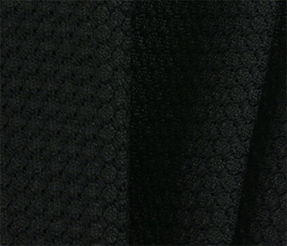 {[en]:Black Prometeo Grenadine Silk Pocket Square