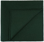 {[en]:Forest Green Prometeo Grenadine Silk Pocket Square
