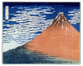富士山 北斎版画 ポケットサイズ長方形