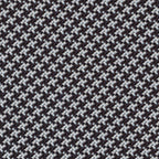 {[en]:Black & White Hounds Tooth Silk Pocket Square