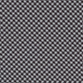 {[en]:Black & White Hounds Tooth Silk Pocket Square
