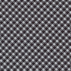 {[en]:Black & White Hounds Tooth Silk Pocket Square