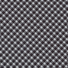 {[en]:Black & White Hounds Tooth Silk Pocket Square