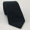 Black Faille Silk Tie IFAT-1