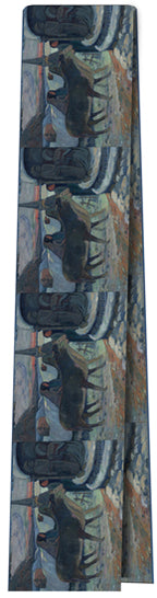 {[en]:Gauguin Christmas Night 1894 Scarf