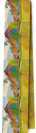 {[en]:Gauguin Tahitian Landscape 1891 Scarf