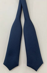 Midnight Blue Grosgrain Silk Bow Tie #GGRBT-7
