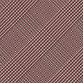 {[en]:Red, Black & White Prince Of Wales Silk Pocket Square