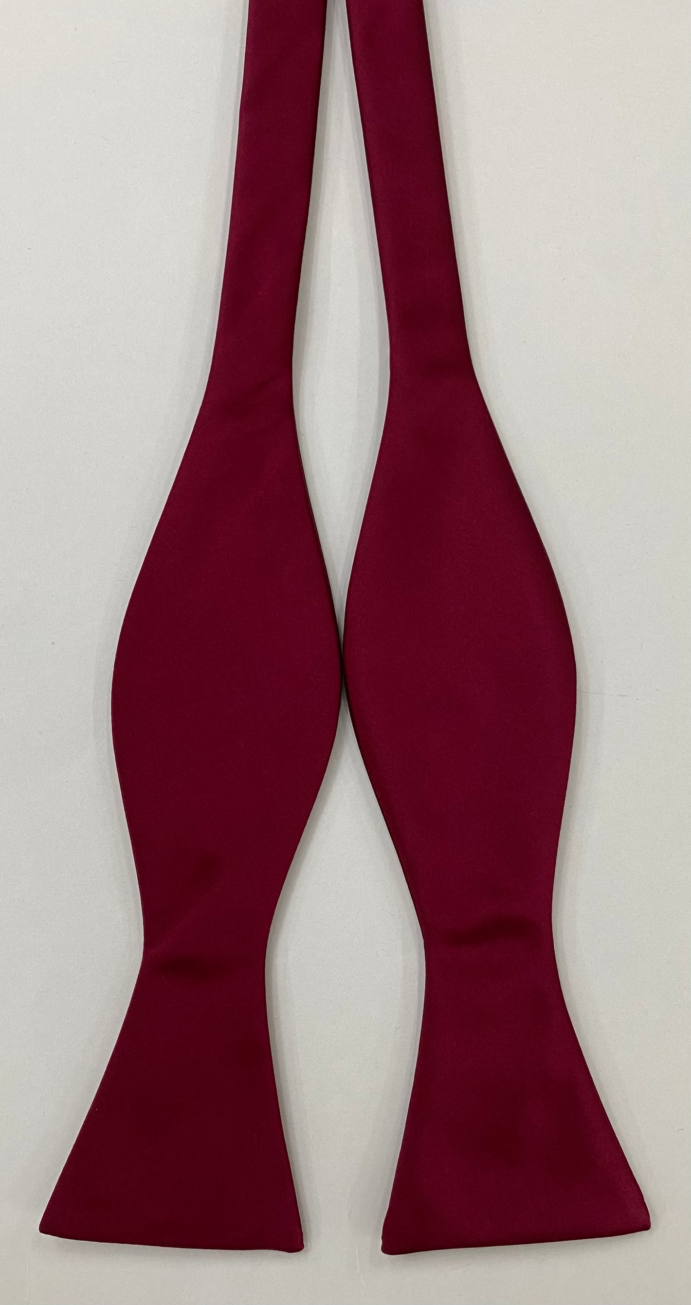 ダークレッドサテンシルク蝶ネクタイ #ISABT-10