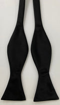 黑色緞面絲綢領結 ISABT-5