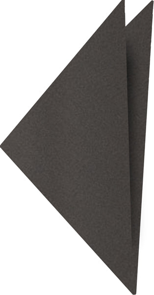 Charcoal Gray Satin Silk Pocket Square