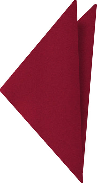 {[en]:Red Satin Silk Pocket Square