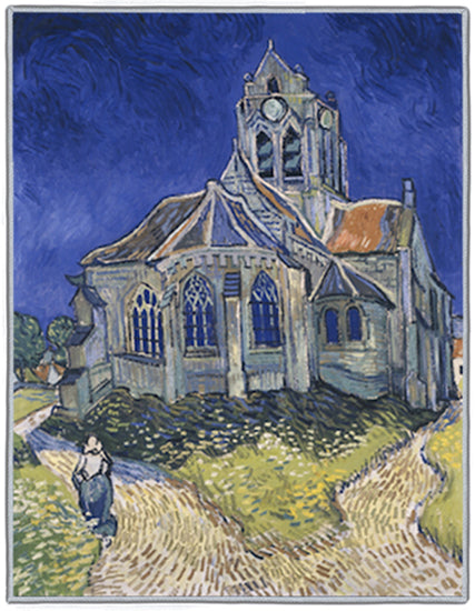 {[en]:Van Gogh The Church at Auvers 1890 Rectangles