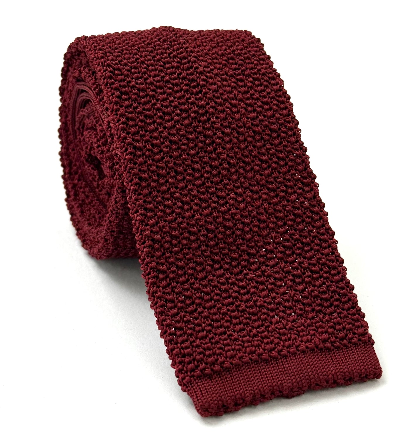 Red Knit Tie KT- 6