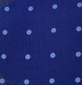 Powder Blue on Blue Macclesfield Printed Silk Tie MCDT-52