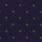 {[en]:Forest Green  on Dark Purple Macclesfield Print Silk Tie