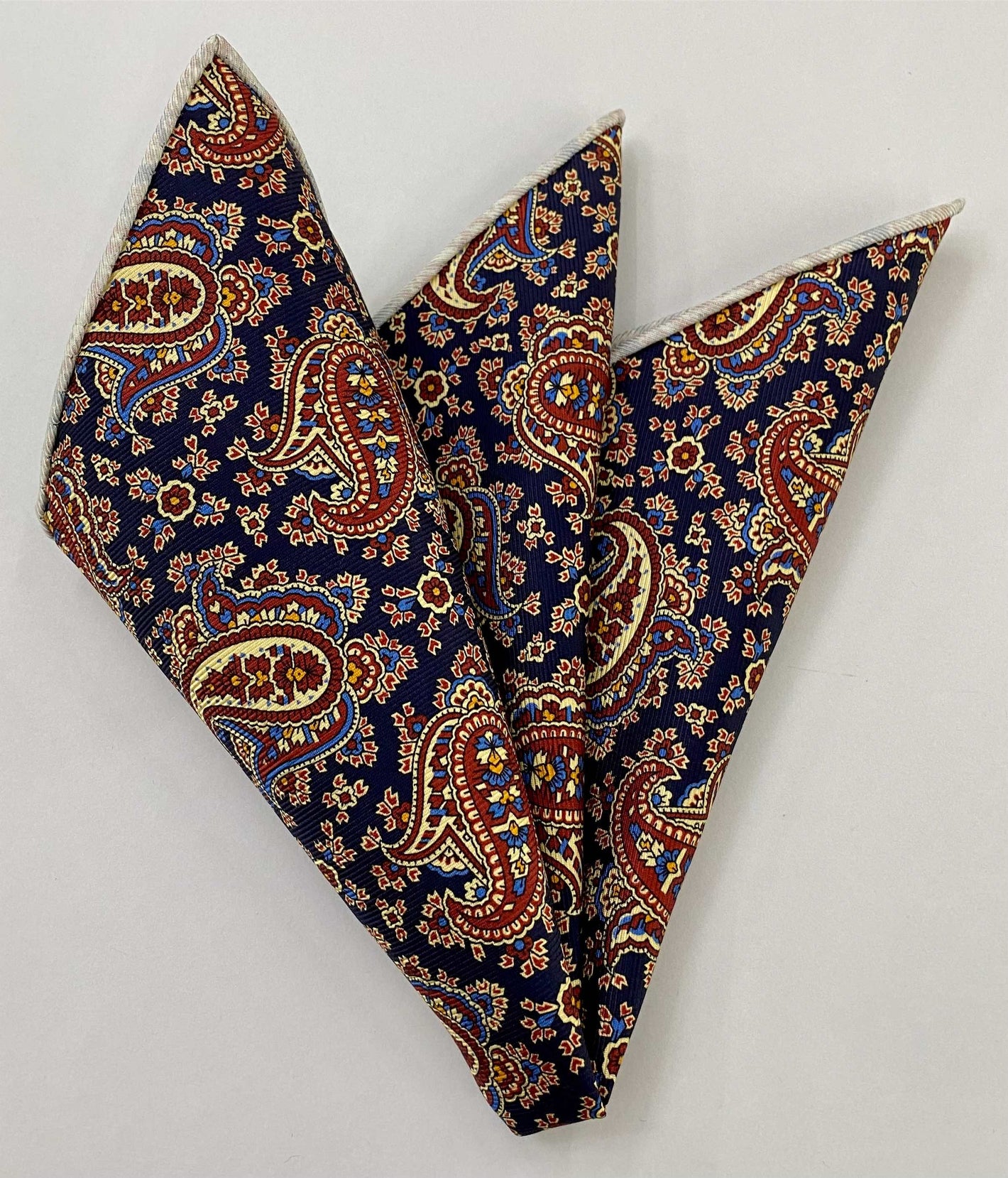 Macclesfield Printed Silk Tie MCT-714