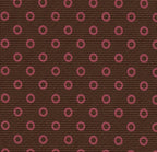 {[en]:Light Pink on Chocolate Print Pattern Silk Tie