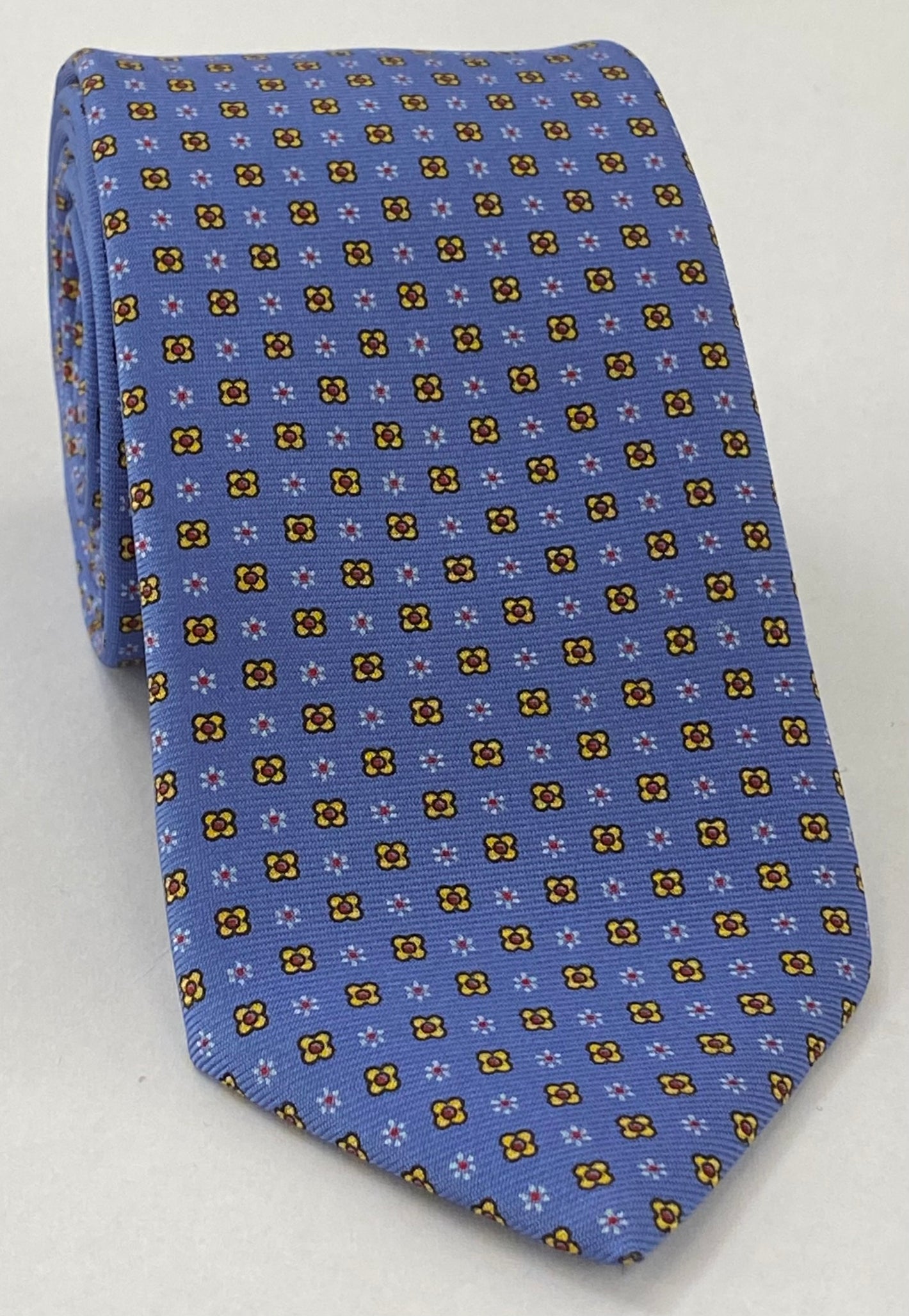 Macclesfield Printed Silk Tie MCT-678