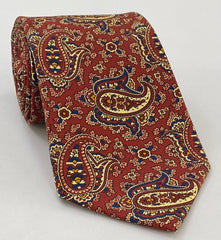 Macclesfield Modern Madder Printed Silk Tie MMPT-2