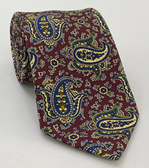 Macclesfield Modern Madder Printed Silk Tie MMPT-4