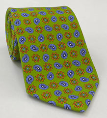 Macclesfield Modern Madder Printed Silk Tie MMPT-5