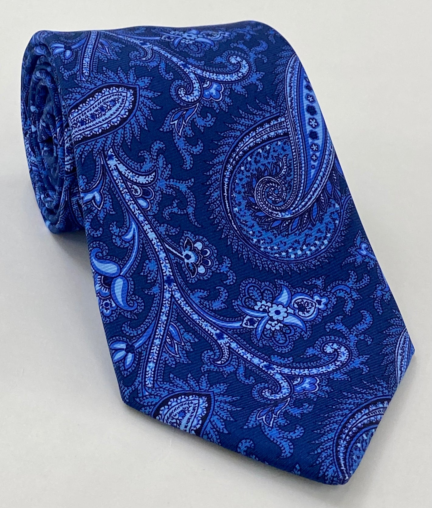 マクルズフィールド モダンマダー プリントシルクタイ MMPT-8