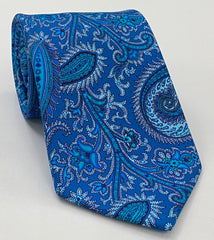 Macclesfield Modern Madder Printed Silk Tie MMPT-9