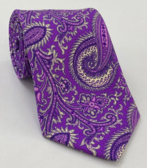 Macclesfield Modern Madder Printed Silk Tie MMPT-10