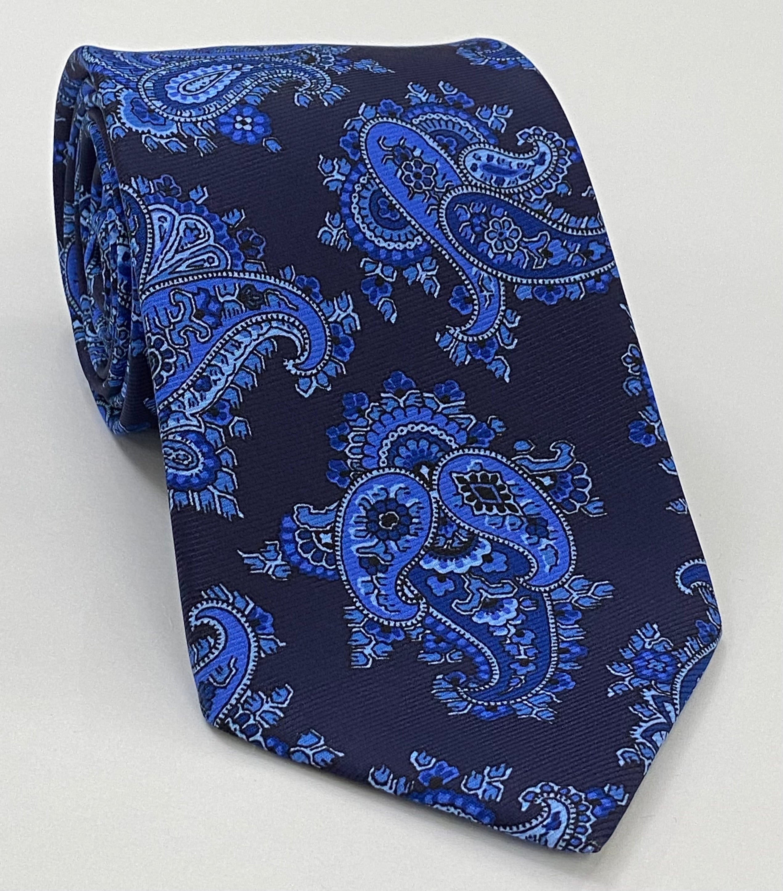 マクルズフィールド モダンマダー プリントシルク ボウタイ MMPBT-13