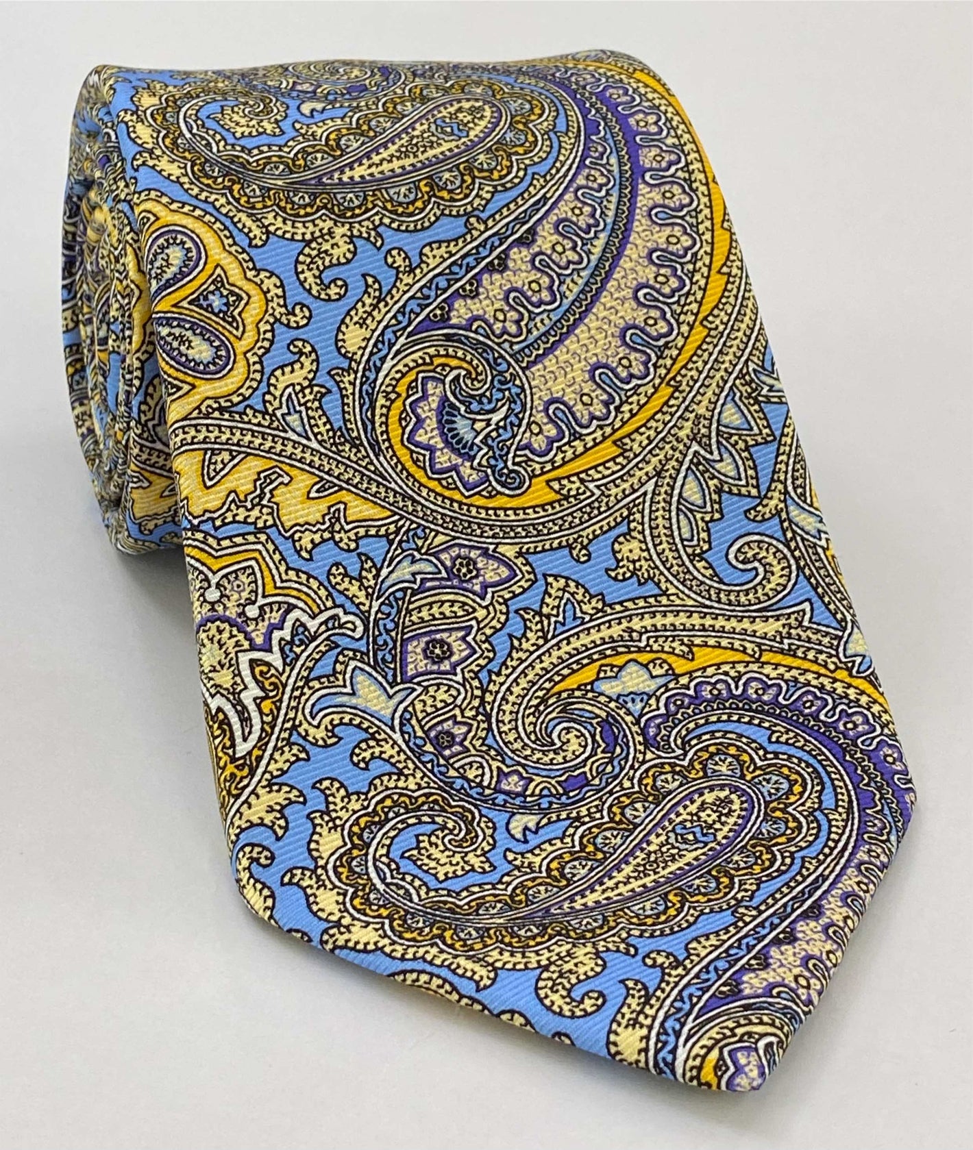 マクルズフィールド モダンマダー プリントシルクタイ MMPT-17